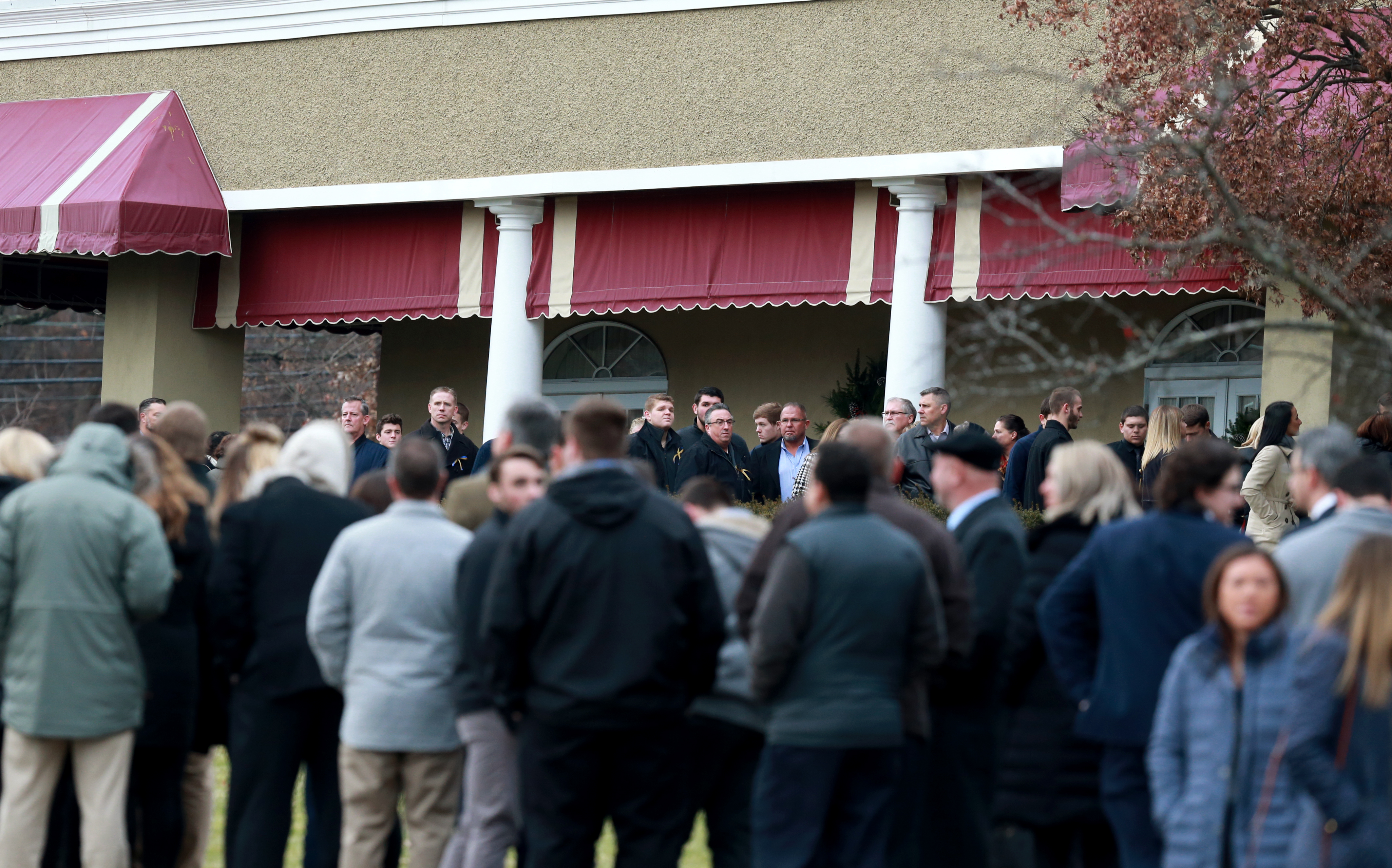 Hundreds line up in cold to say final goodbye to college student - nj.com
