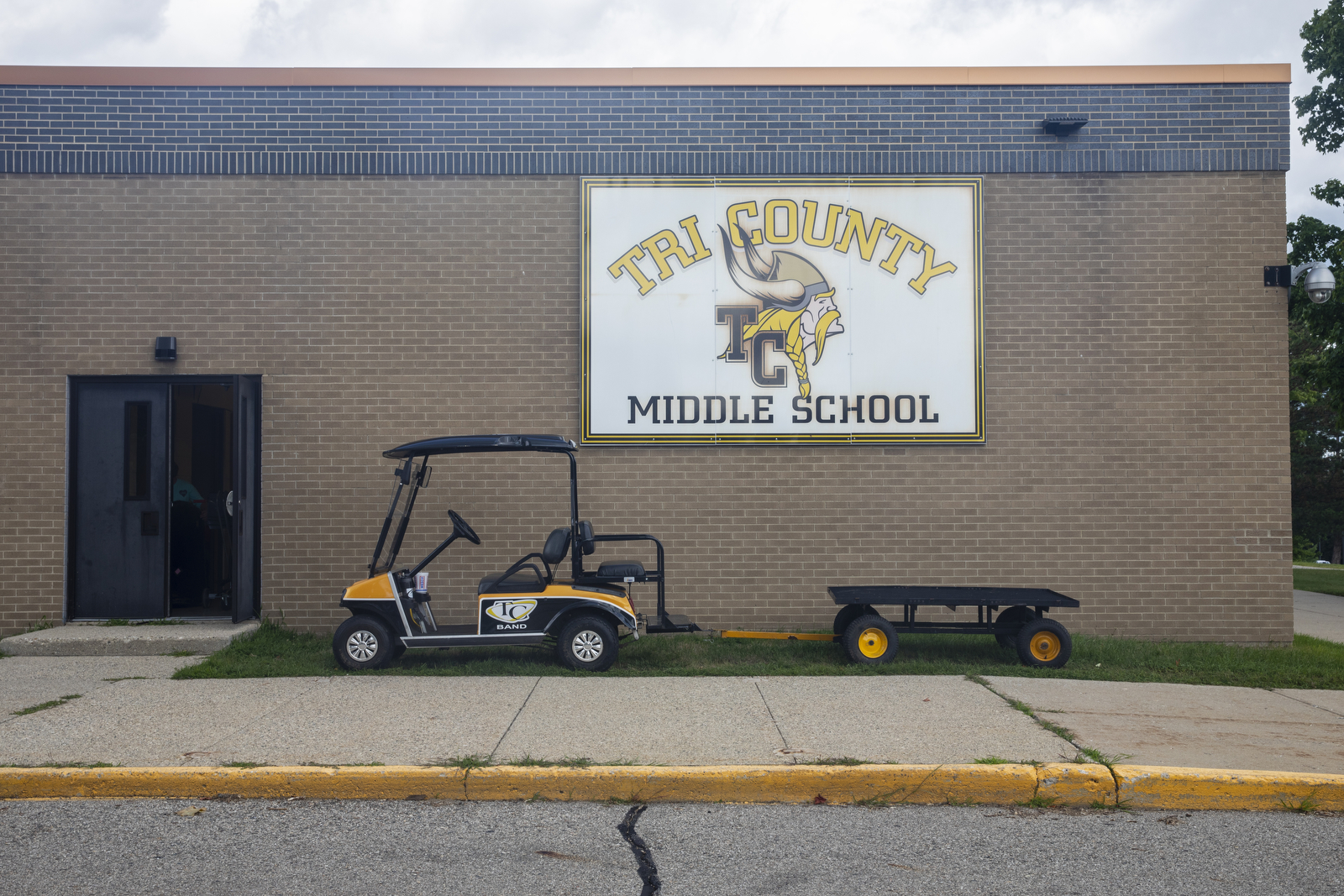 New well at Montcalm County middle school