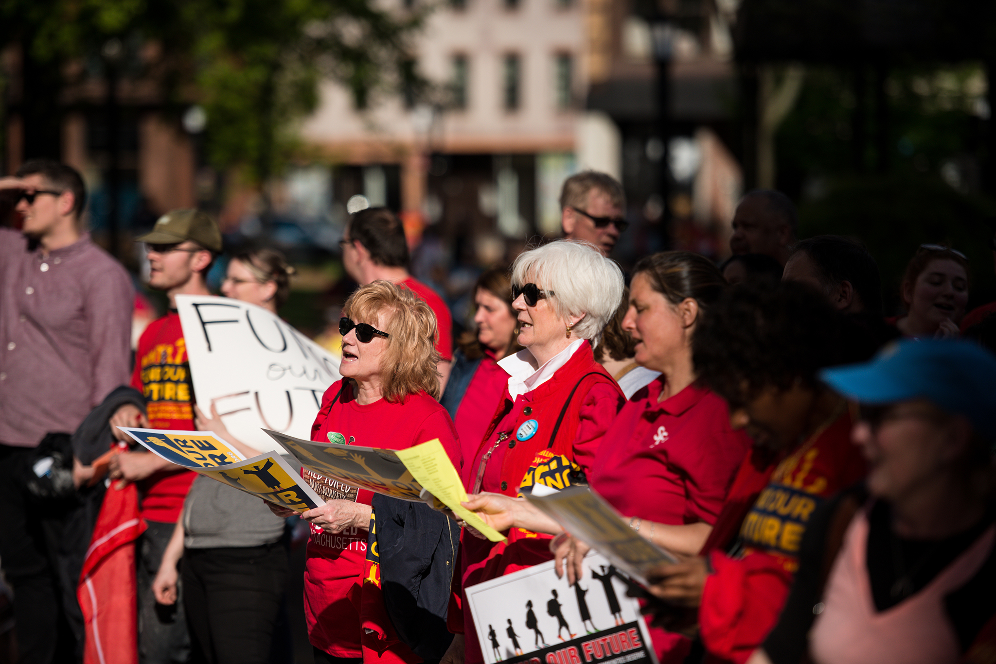 'Fund Our Future' rally for public education in Springfield