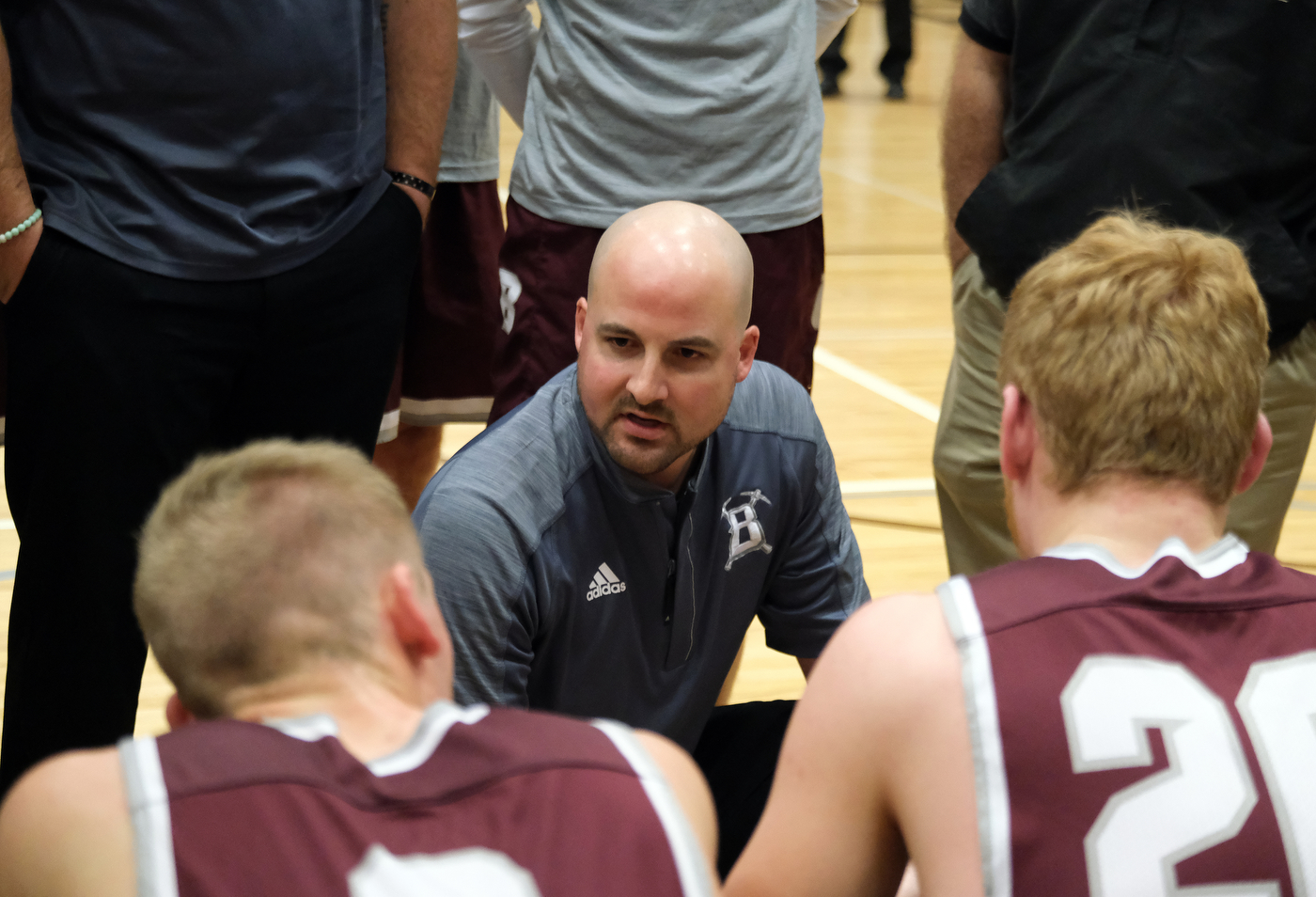 Bangor boys basketball plays Moravian Academy in Colonial League
