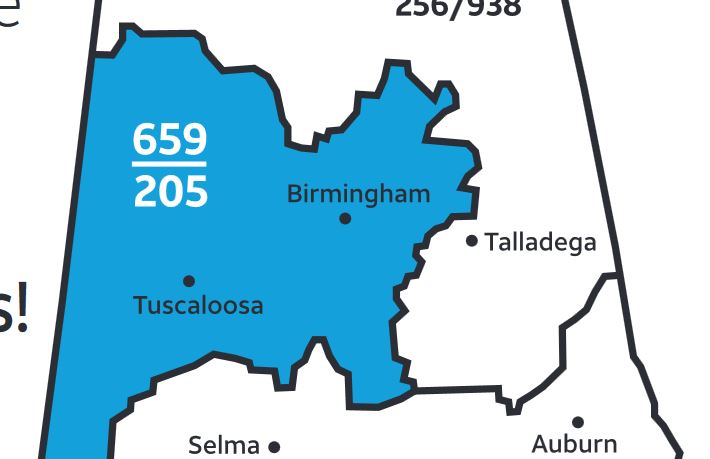 Mandatory 205 Area Code Dialing Starts This Month Al