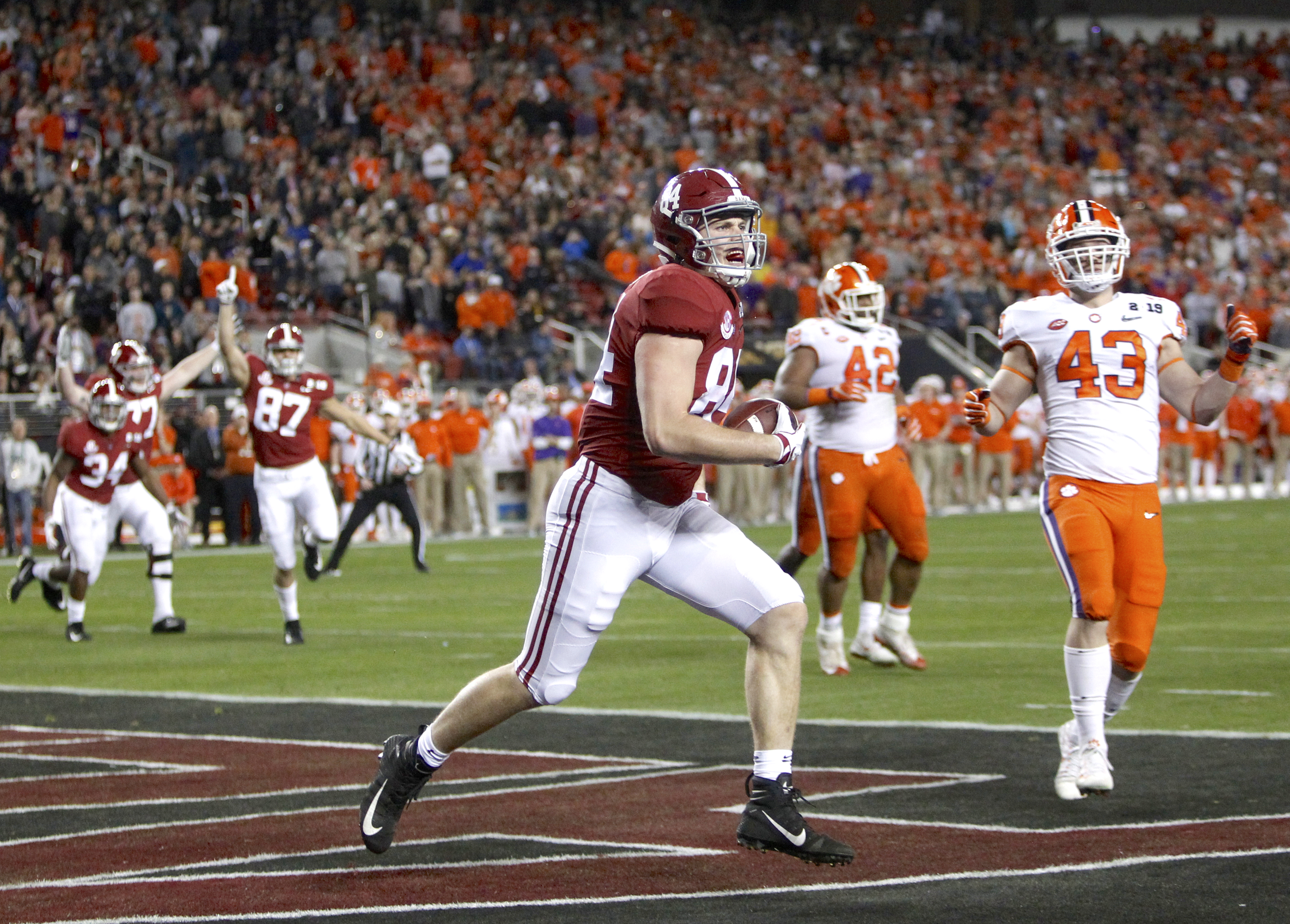 Alabama vs. Clemson in 2019 College Football Playoff title game ...