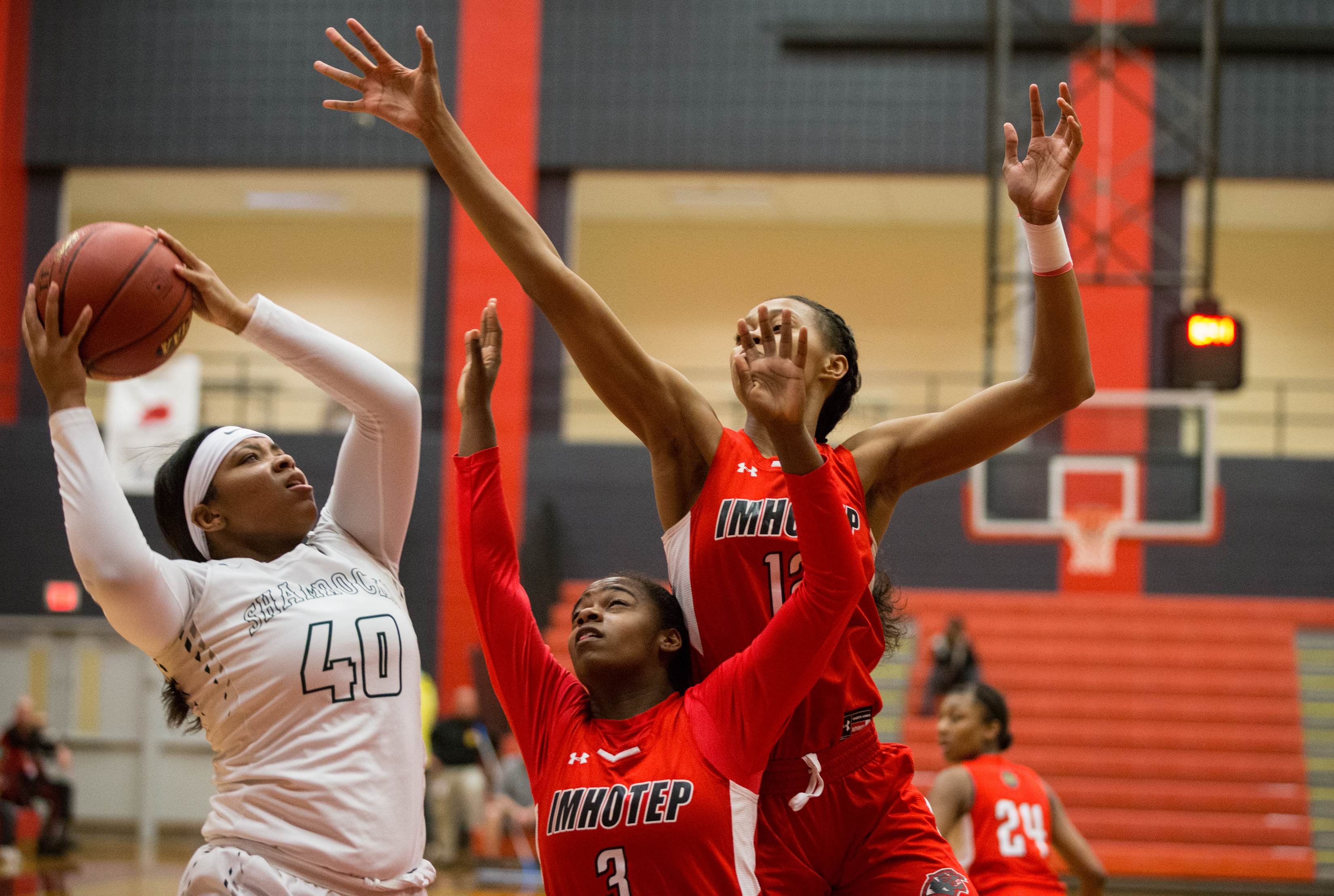 Trinity vs. Imhotep in the PIAA Class 3A girls basketball quarterfinal ...