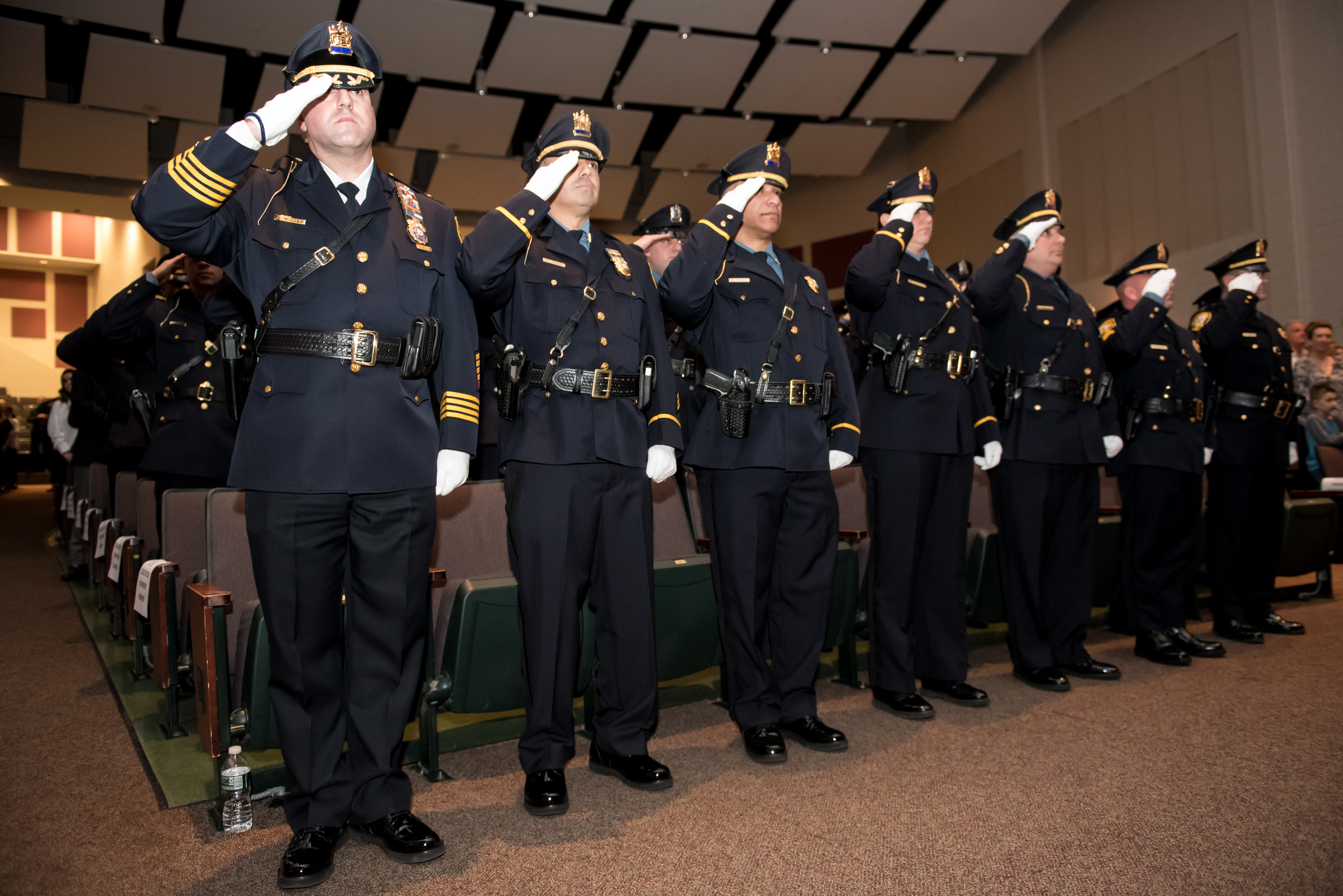 Secaucus police promotion ceremony - nj.com