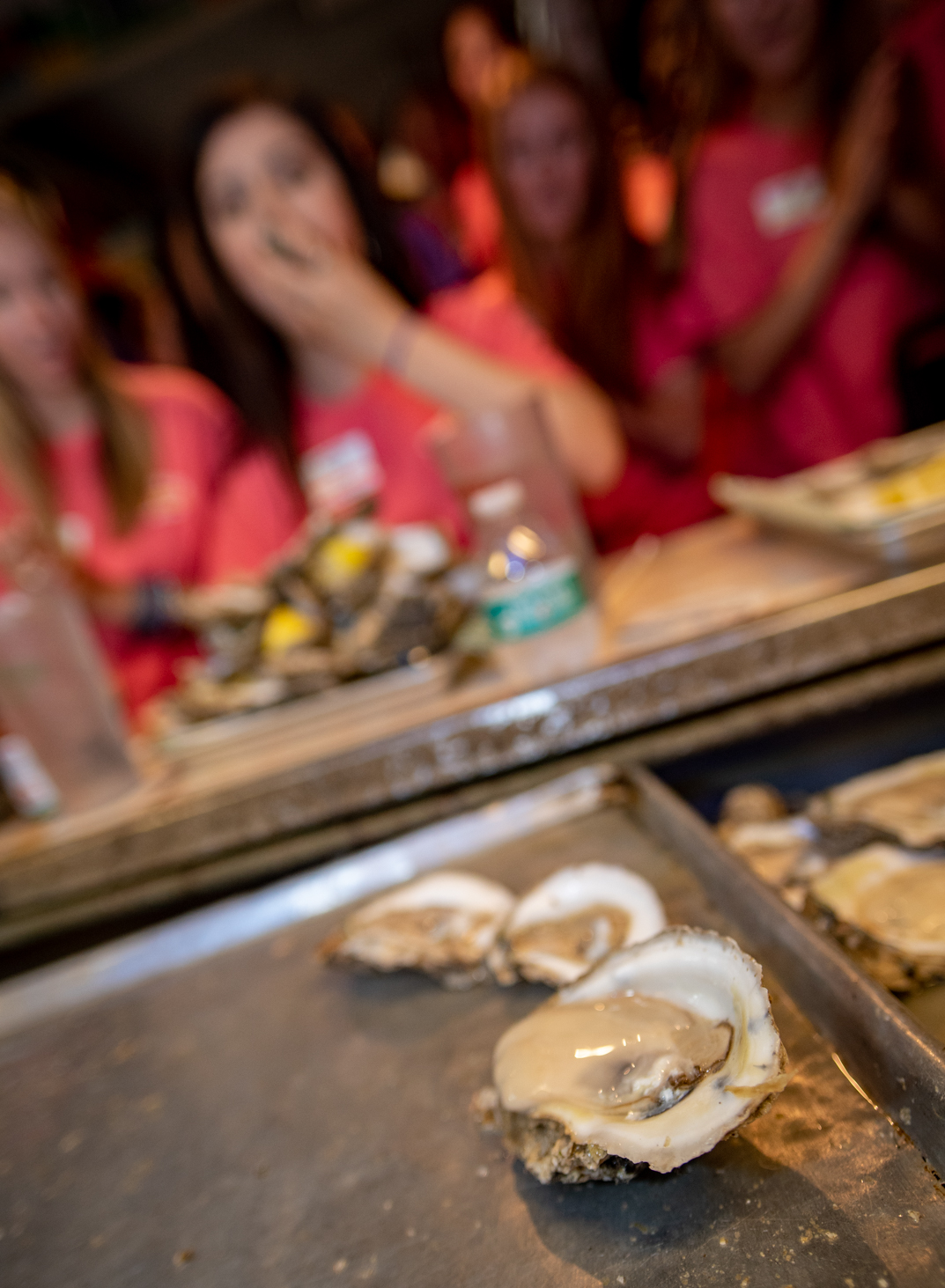 Distinguished Young Women oystereating contest 2019