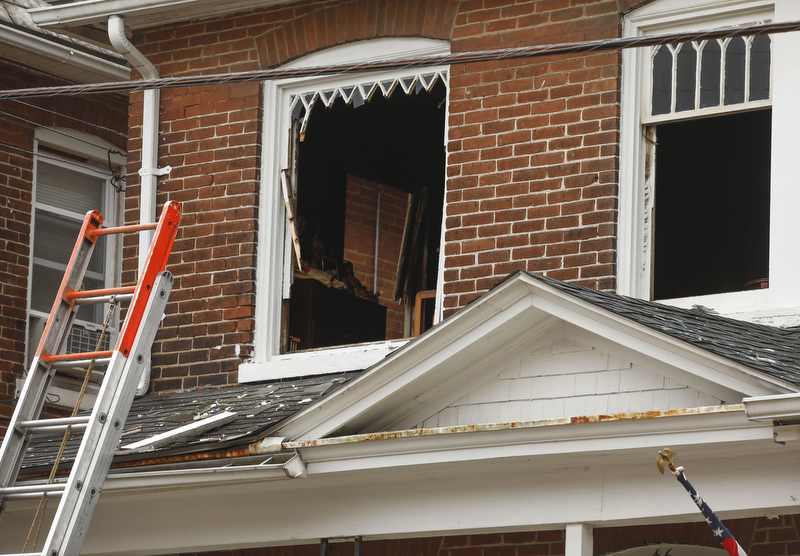 Structure fire in Hellertown