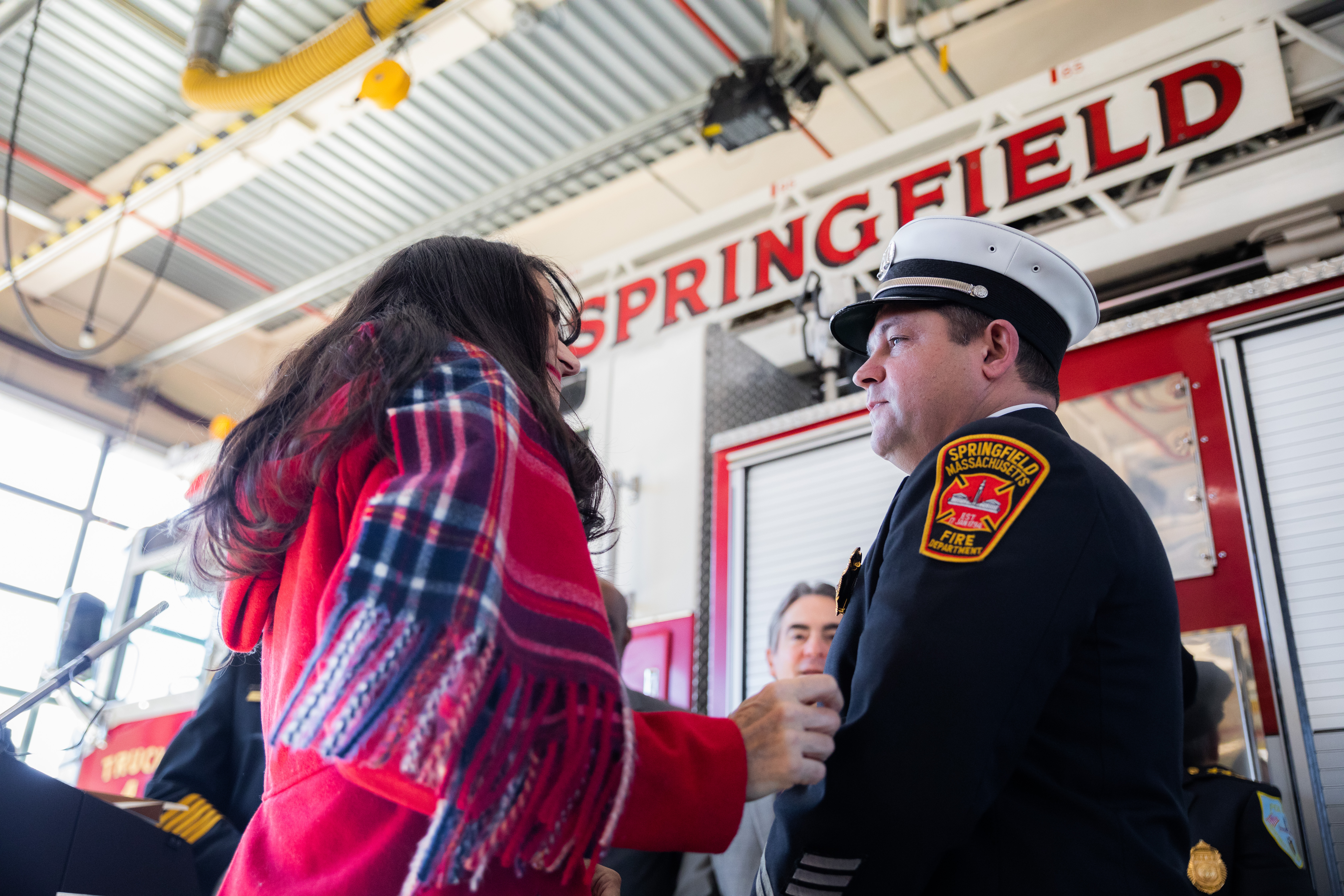 Springfield Fire Chief Springfield Fire Department swears in newly promoted officials and ...