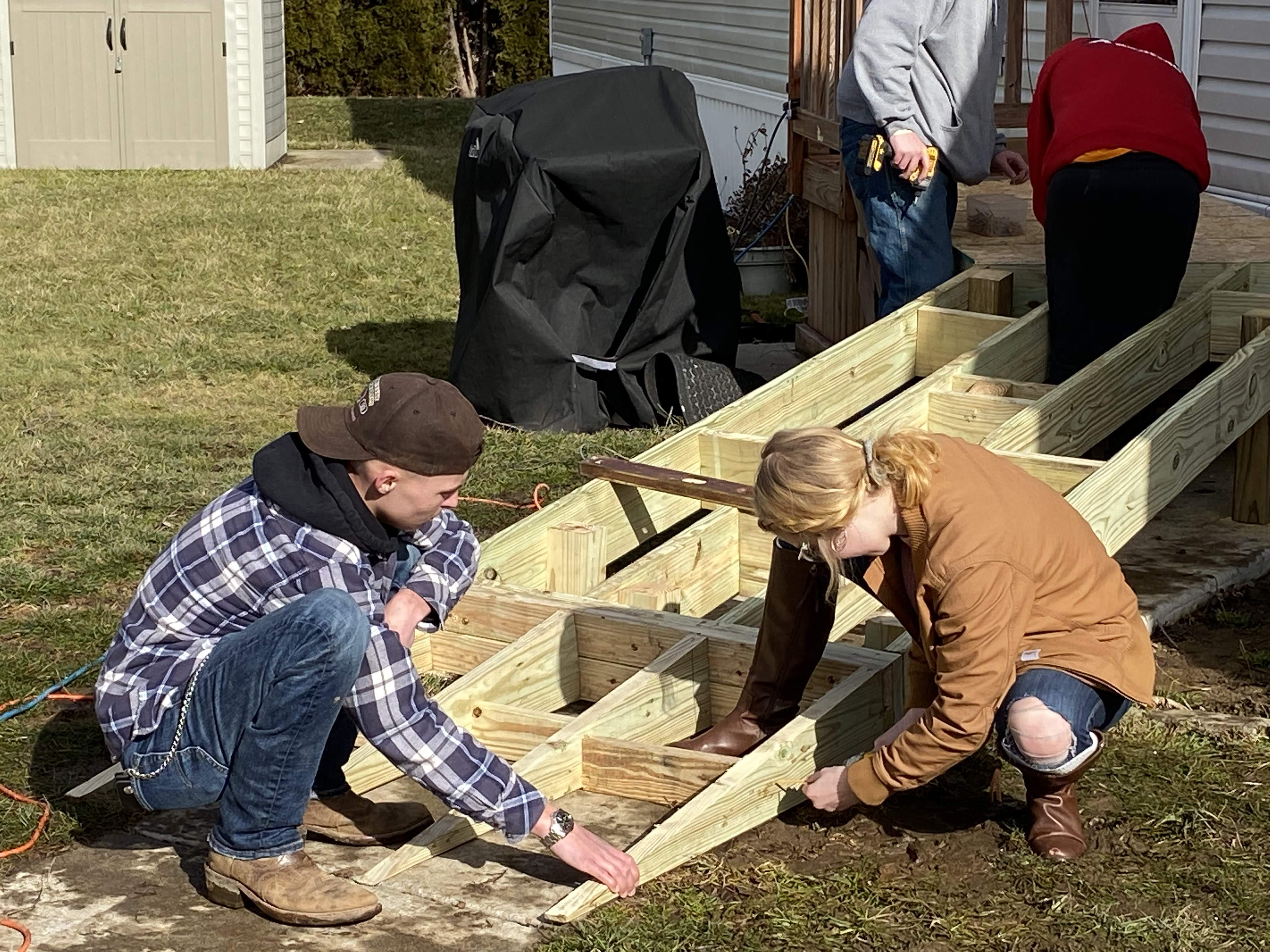 Ramp build for Northwest student - mlive.com