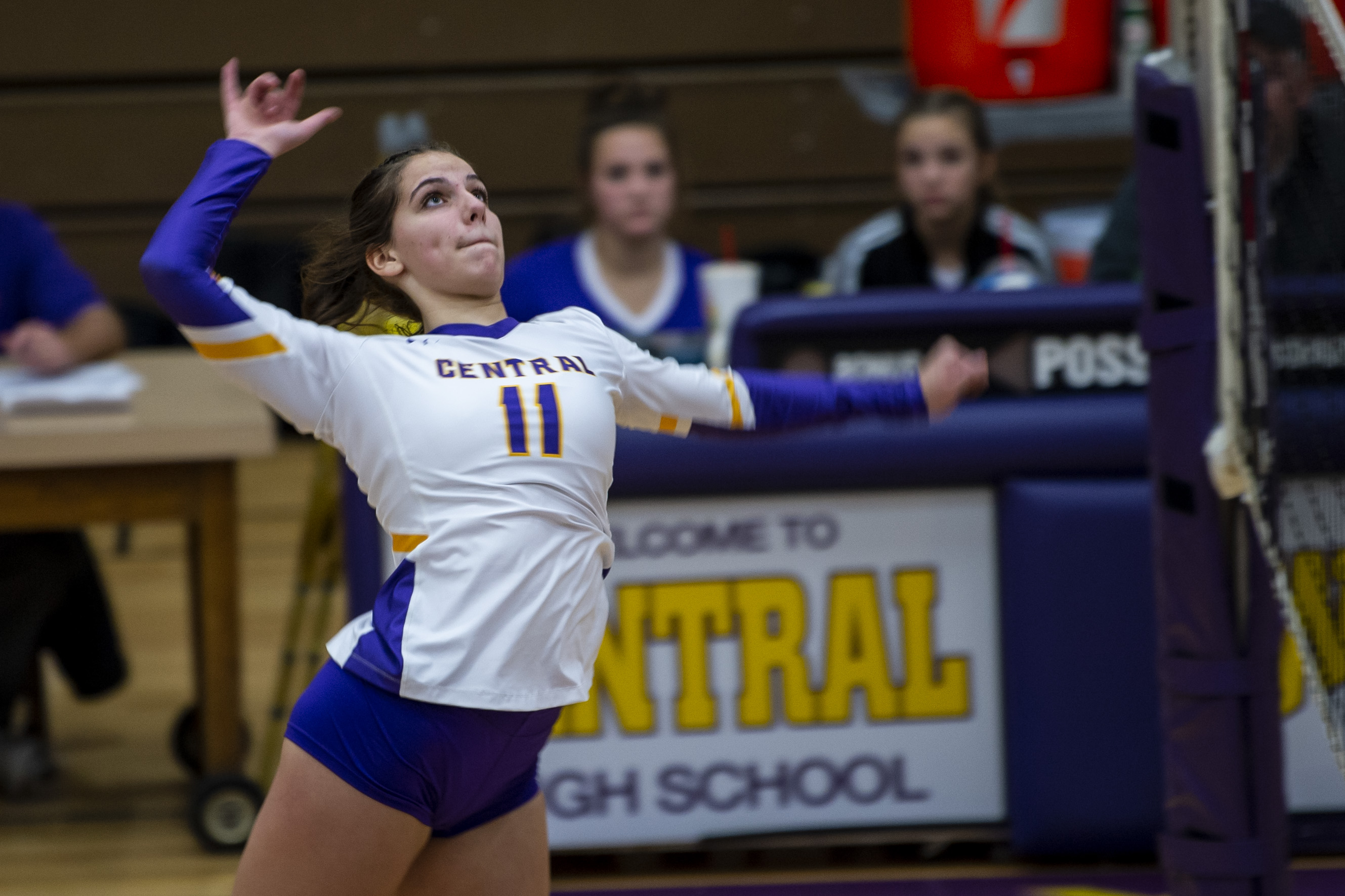Bay City Central volleyball hosts and defeats Bay City Western - mlive.com
