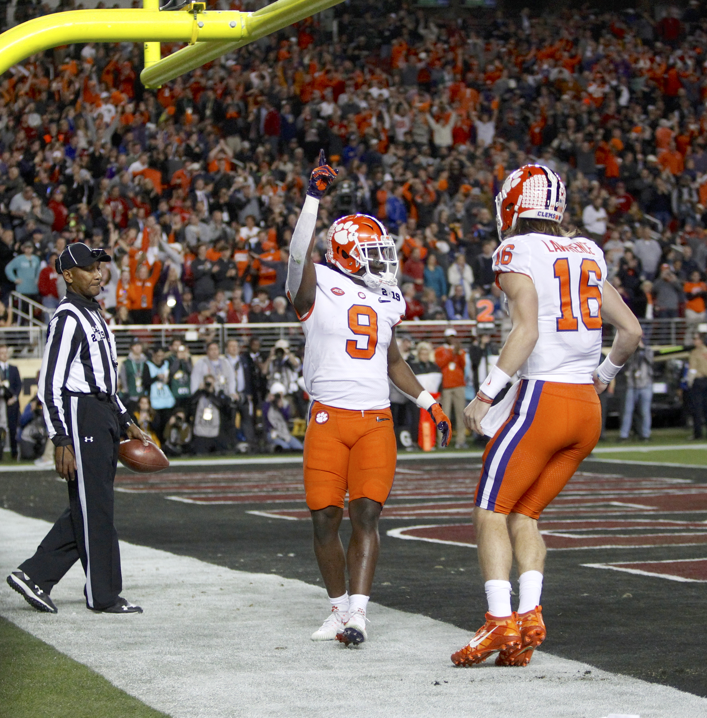 Alabama vs. Clemson in 2019 College Football Playoff title game ...