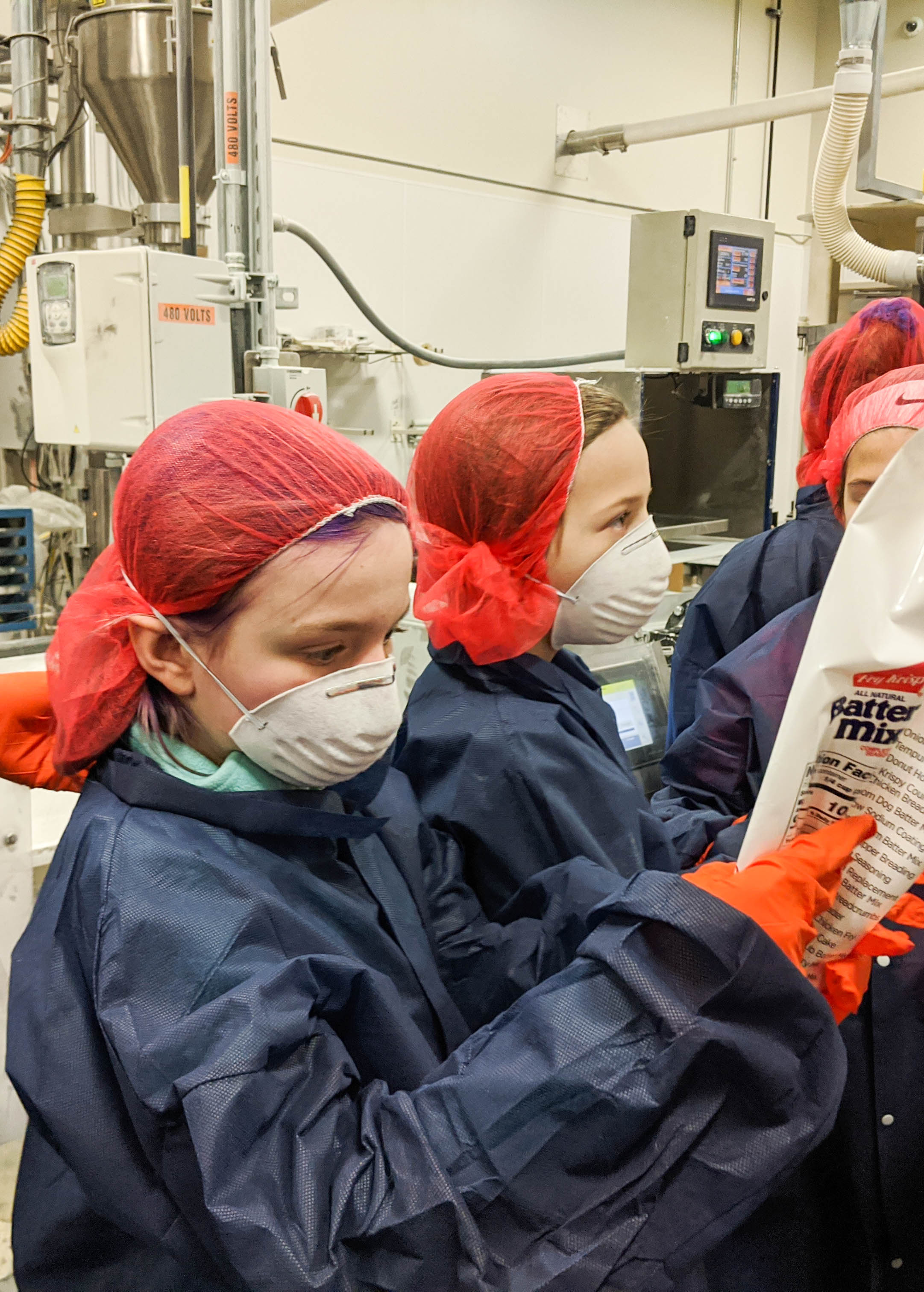 Bean Elementary School tours Fry Krisp facility