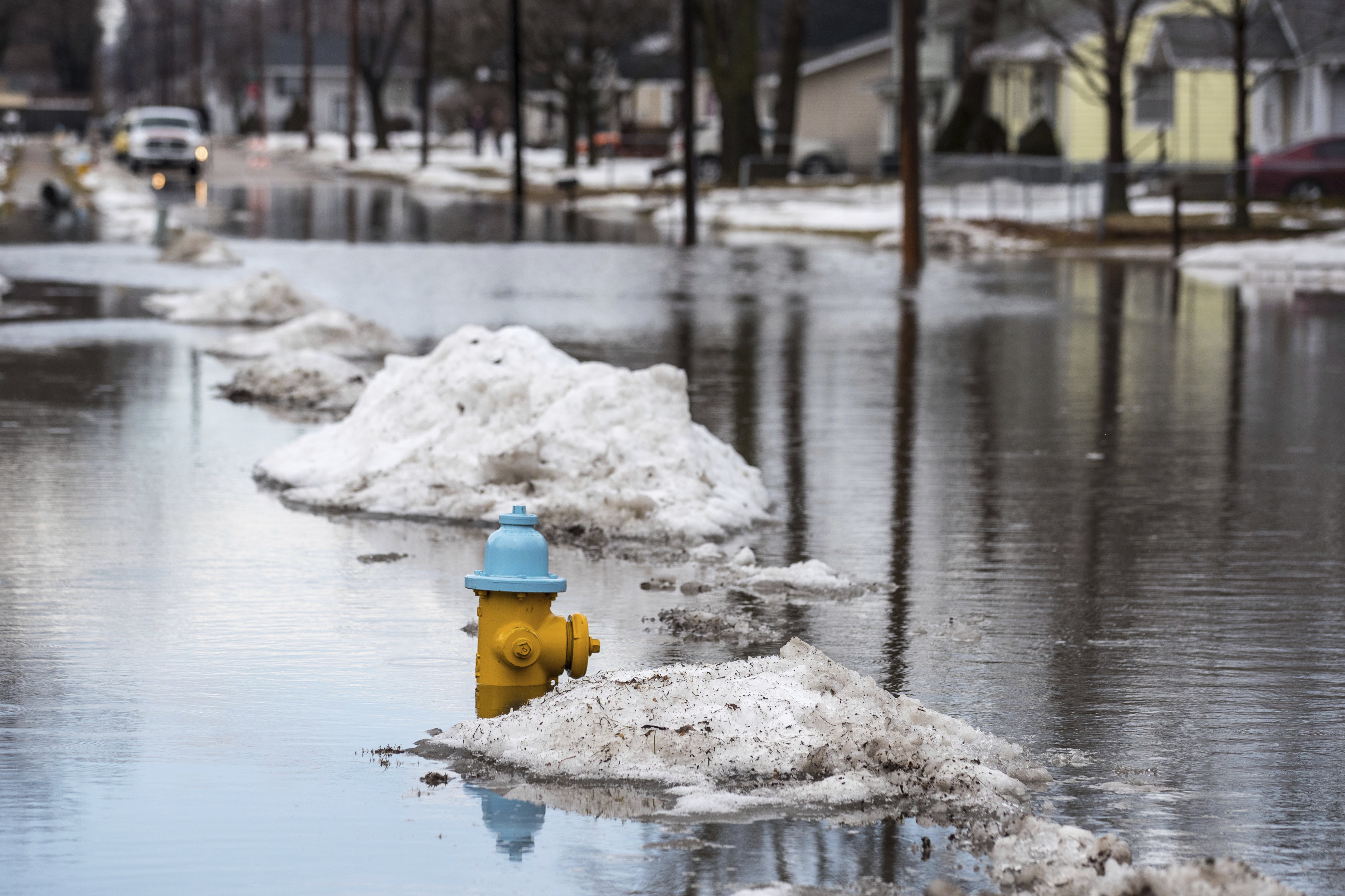 Recordsetting floods in U.S. Midwest