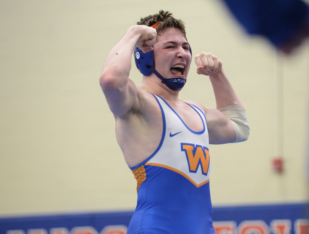 Woodstown wrestling duals at Woodstown High School, Dec. 28, 2019