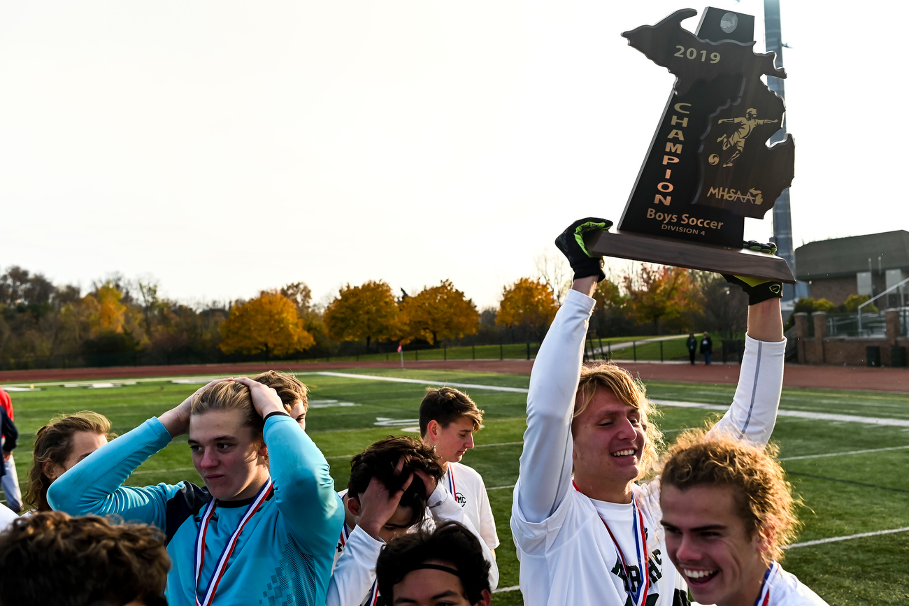 Western Michigan Christian Vs University Liggett State Soccer Final Mlive Com