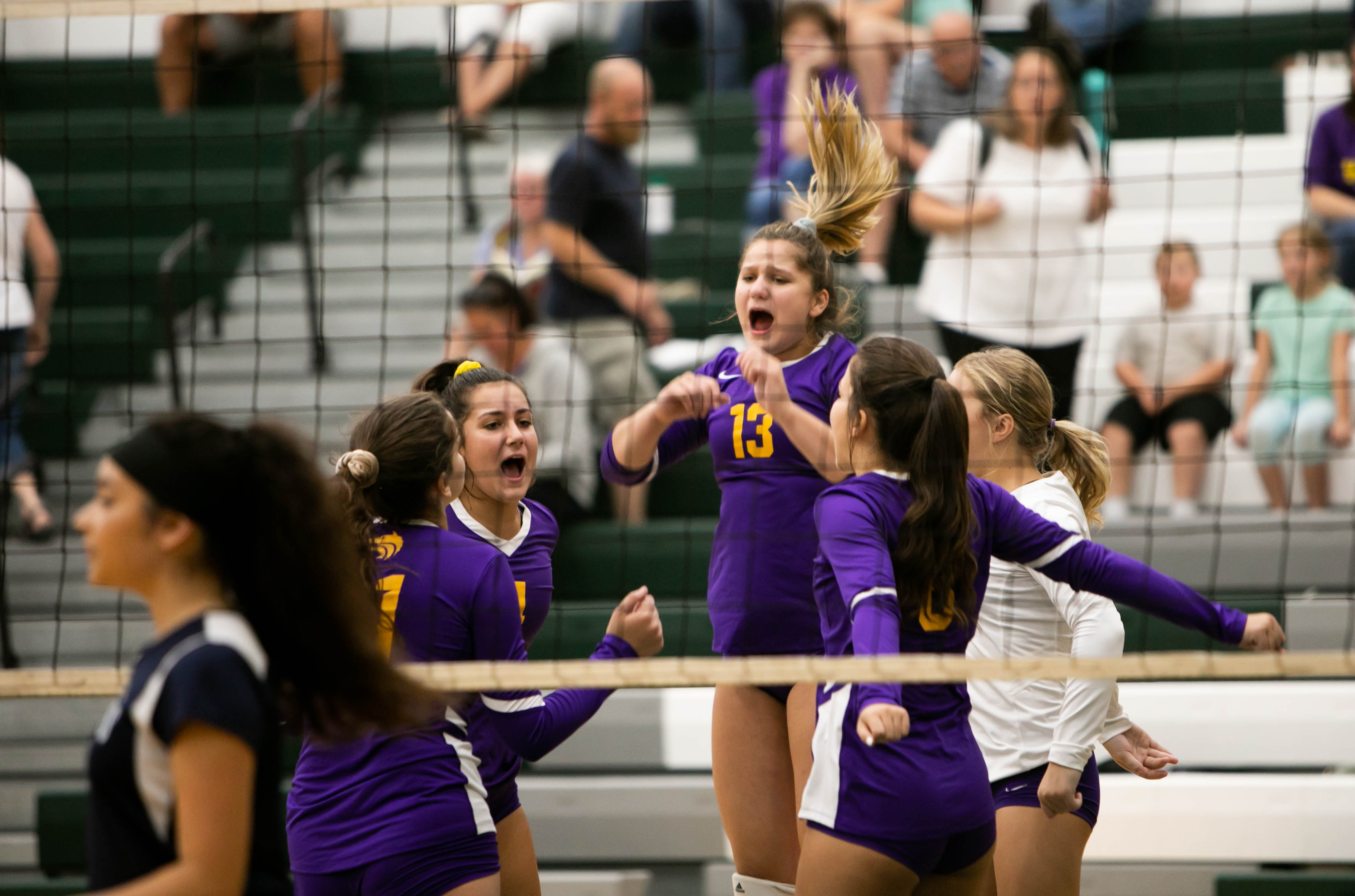 Bay County varsity volleyball tournament at Pinconning High School