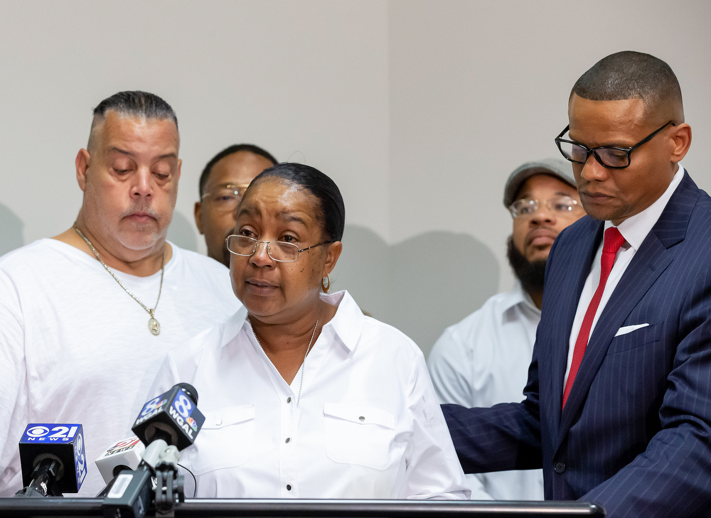 Press conference held by family of Ty'Rique Riley - pennlive.com