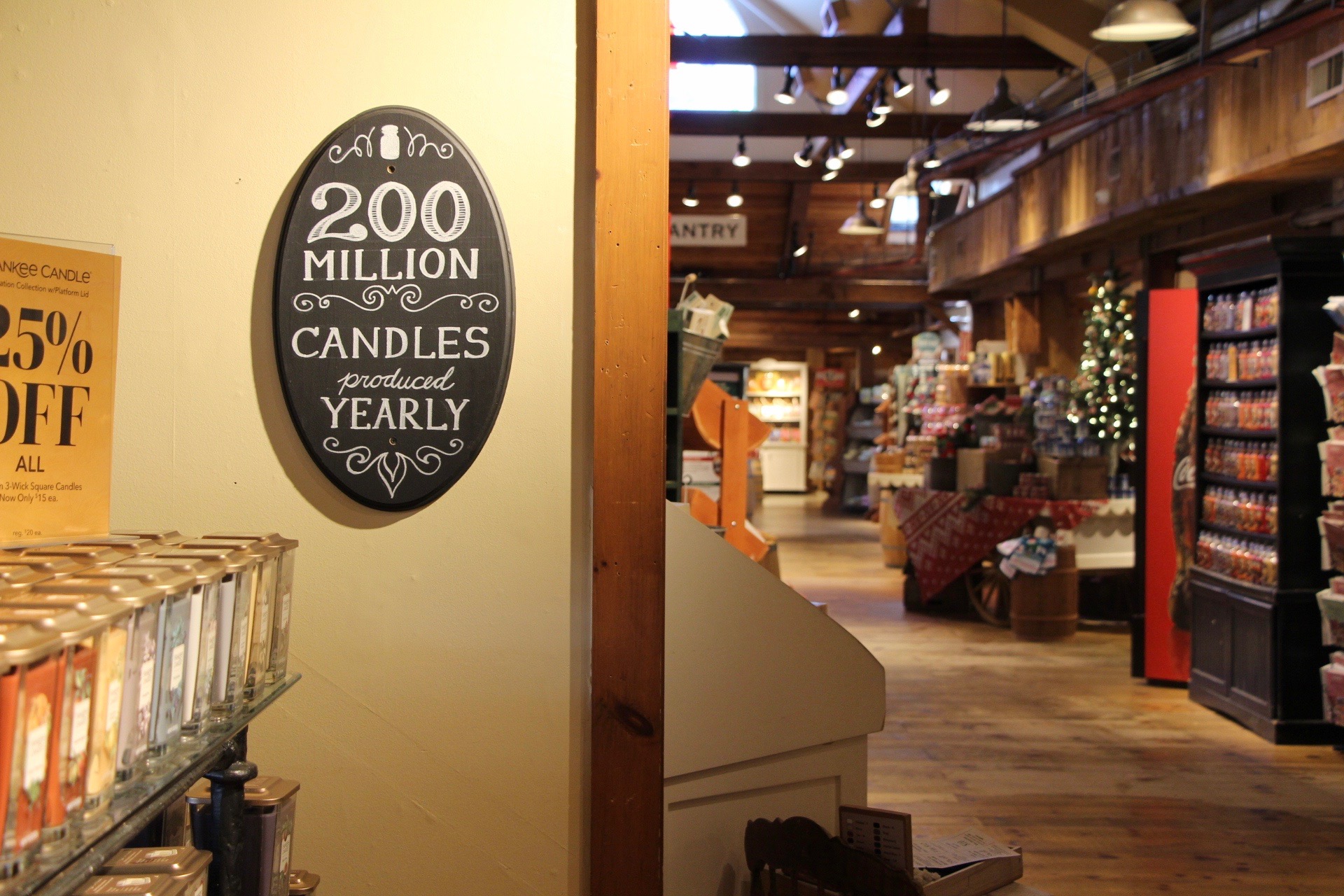 'The Scenter of the Universe' A look inside Yankee Candle Village