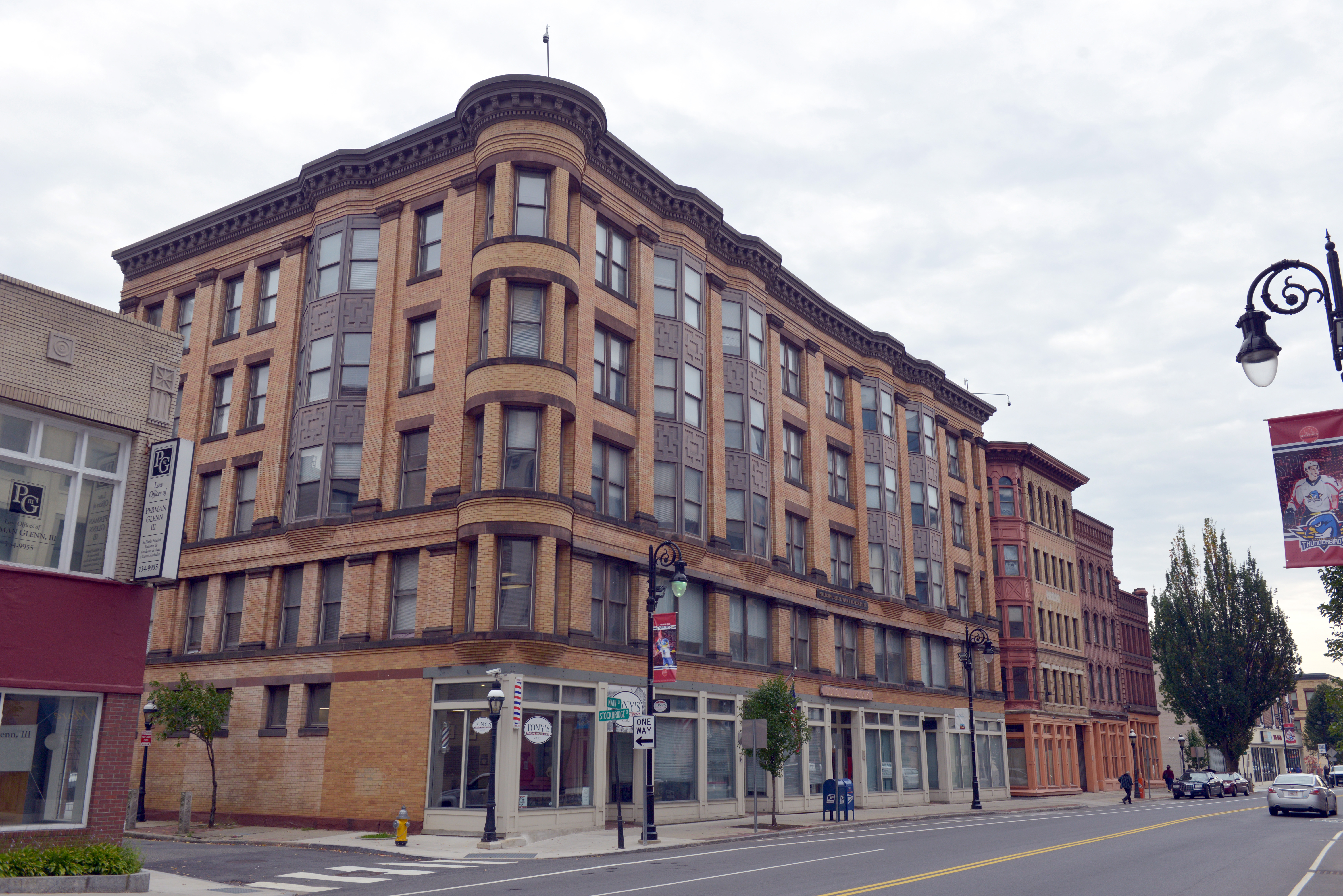 Stratton Building Springfield Buildings on State, Main and Stockbridge Streets in Springfield are ...