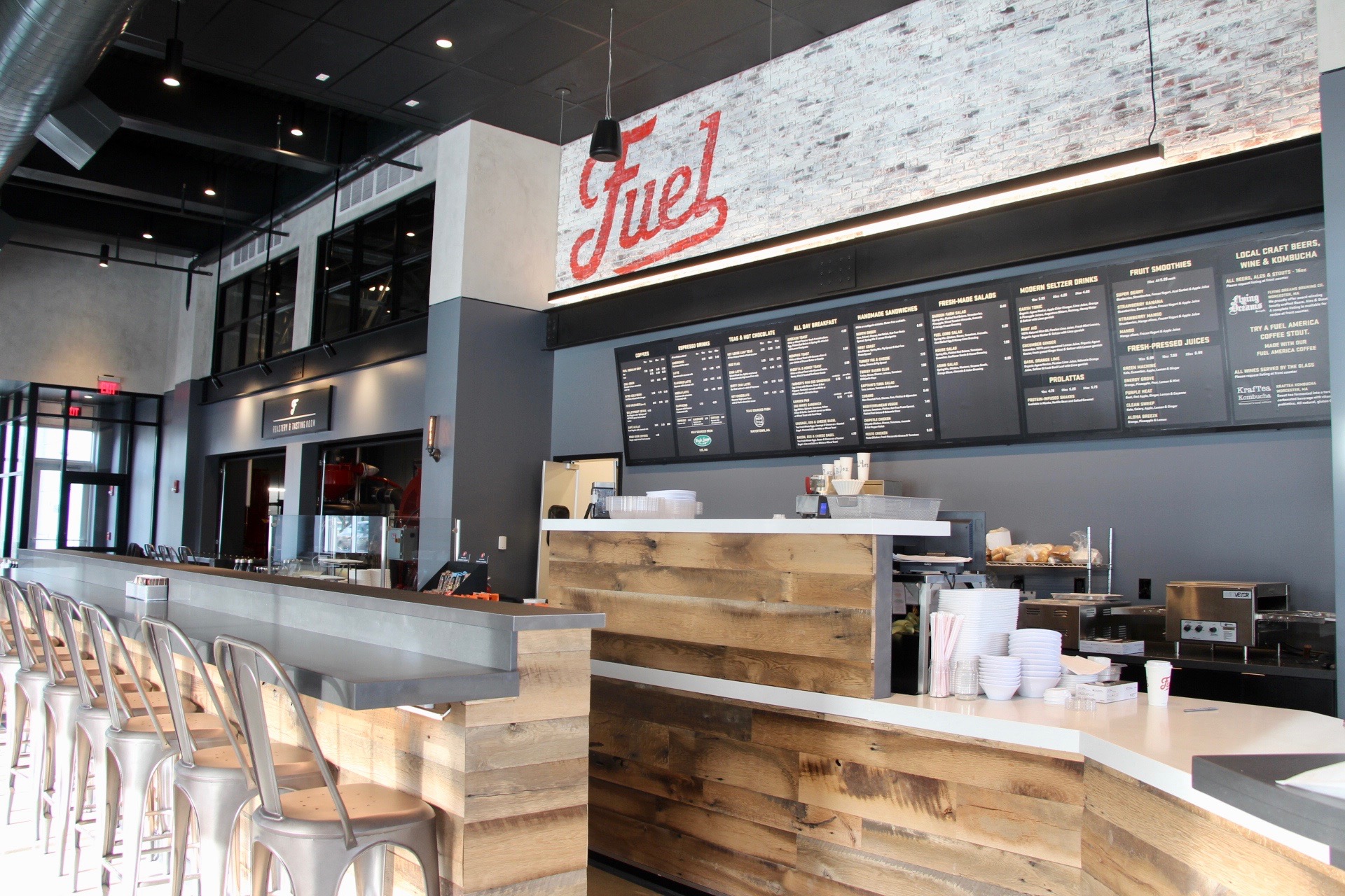 See inside Fuel America, Worcester's newest coffee shop set to open