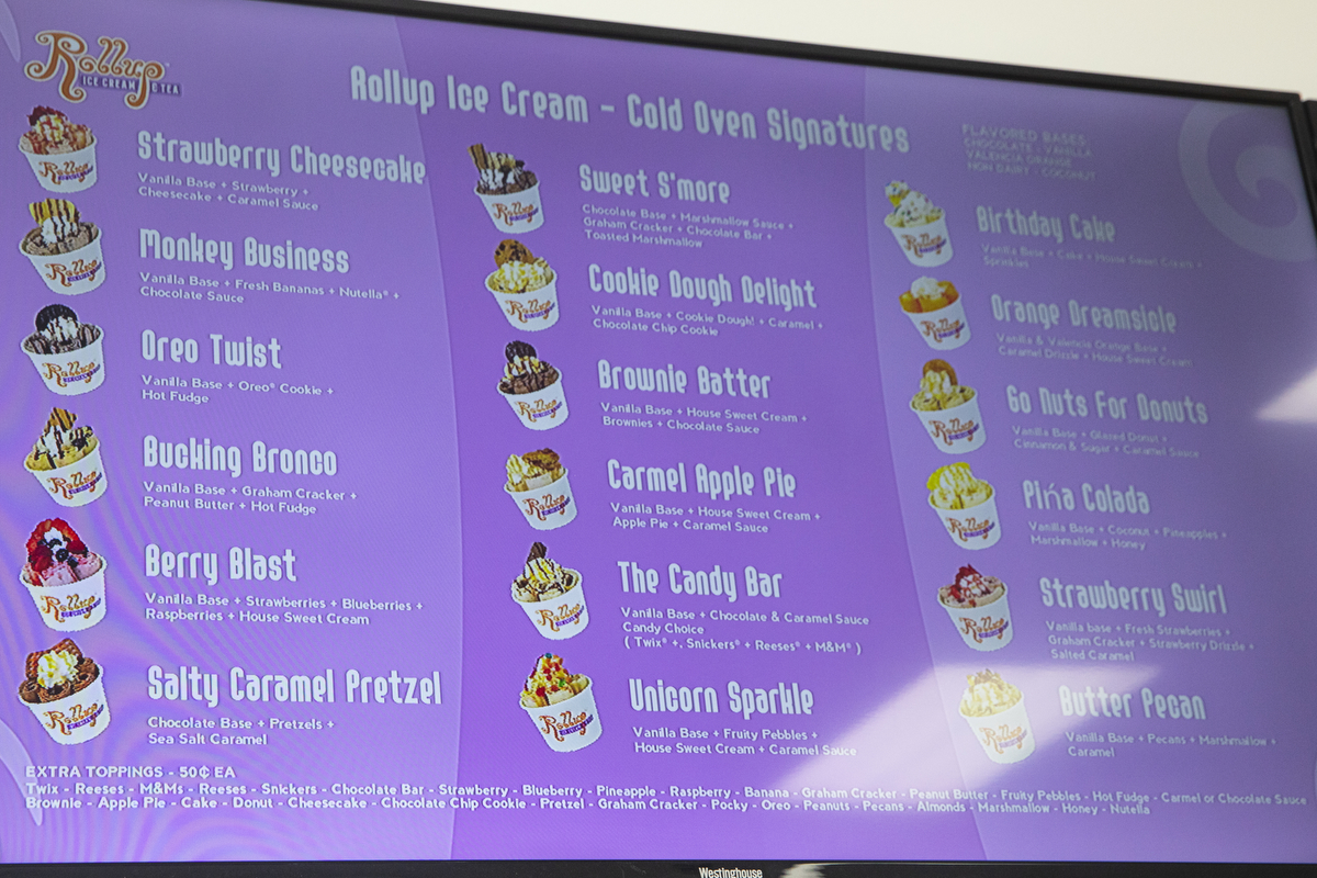 Rolled up ice cream shop comes to Kalamazoo