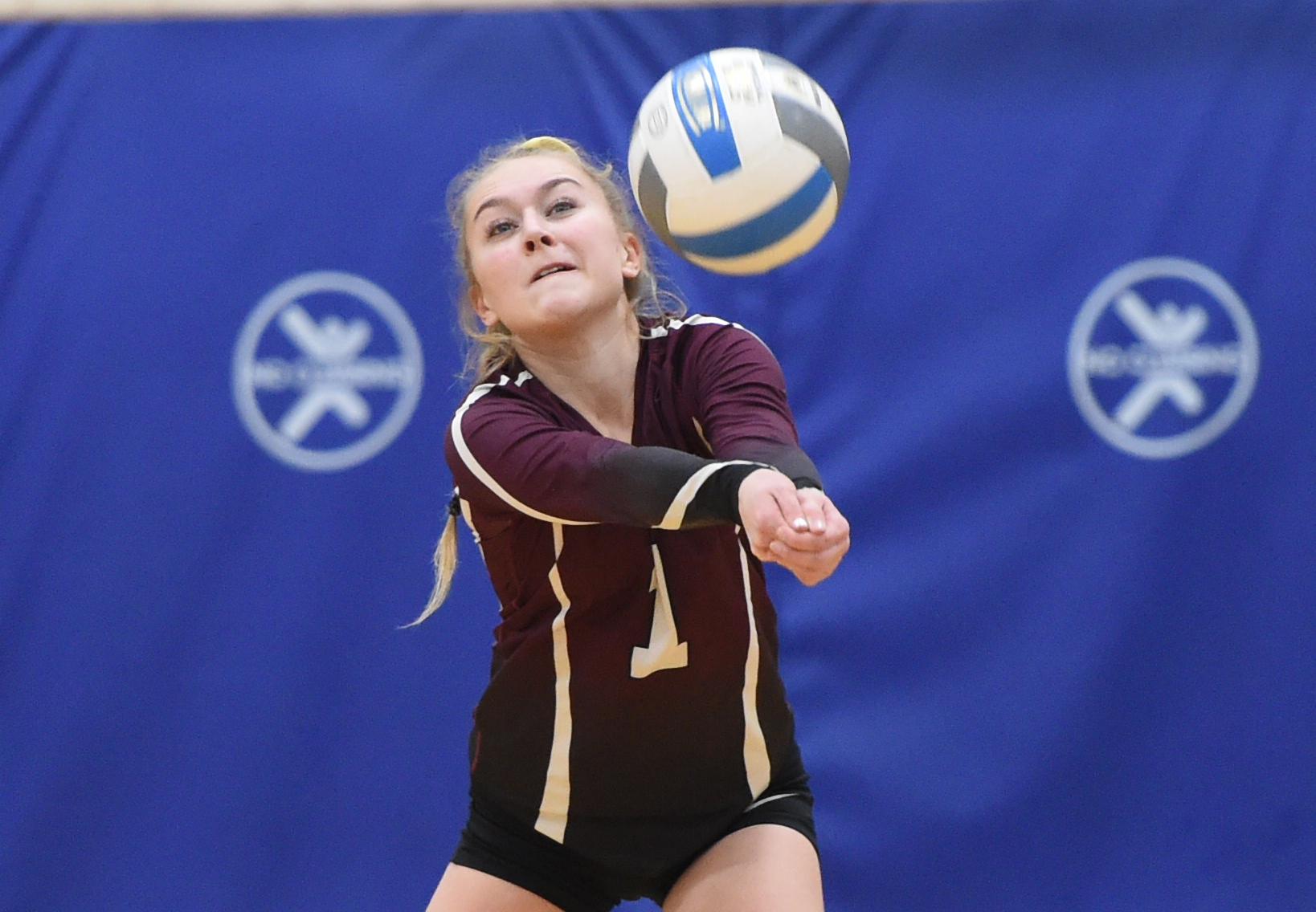 Onondaga vs. Port Byron girls volleyball in the Section 3 Class winter