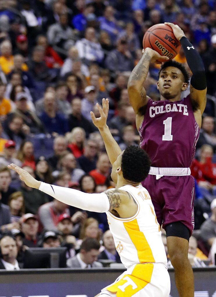 Colgate basketball vs. Tennessee in NCAA Tournament